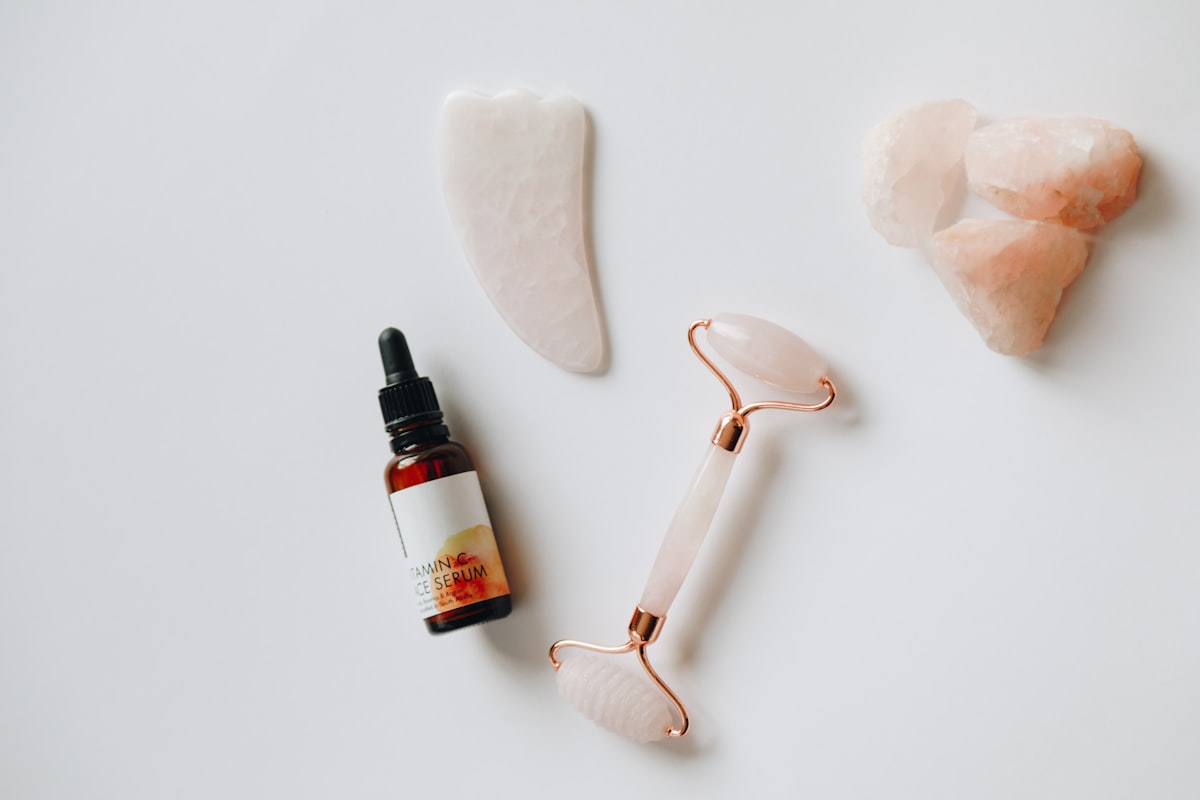 Skin showing healthy elasticity and protection from photoaging through proper skincare